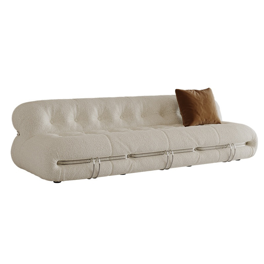 소리아나 라운지 카페 패브릭 소파 3인