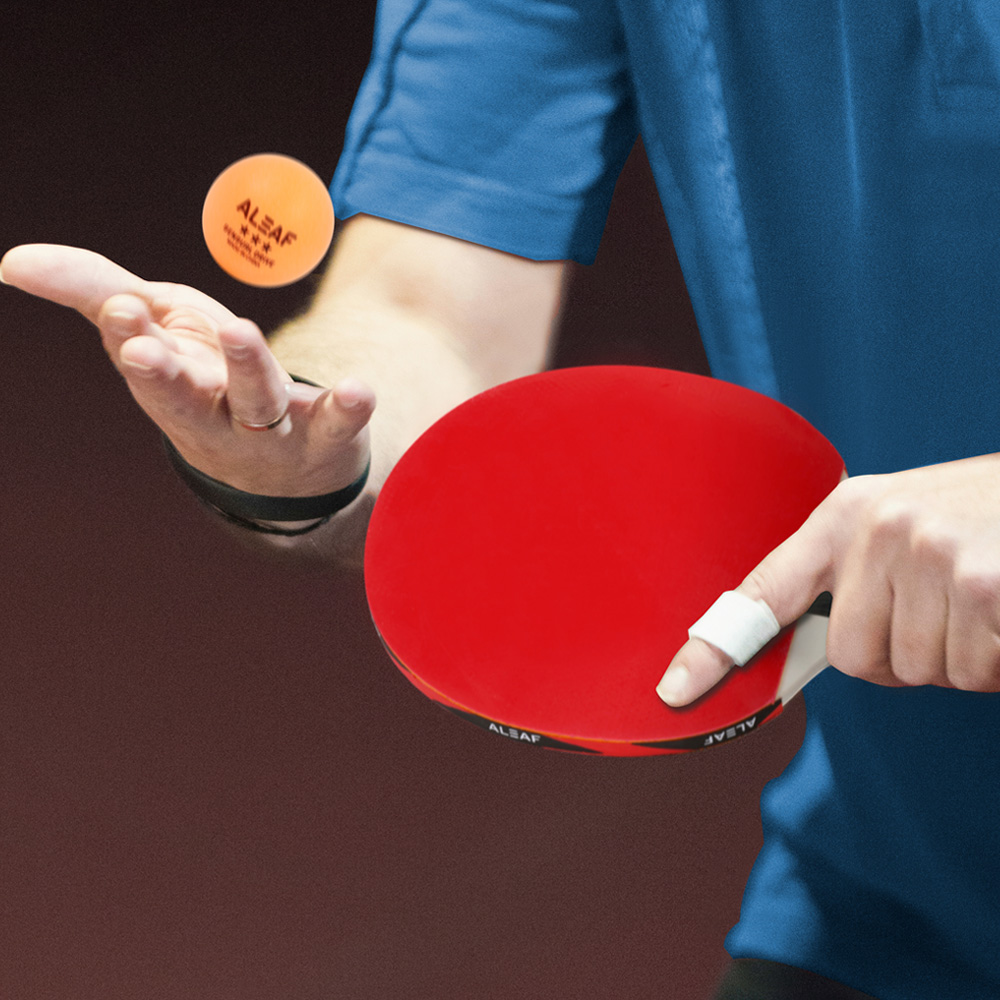 아리프 센슈얼 탁구라켓세트 라켓2개+공6개+파우치 쉐이크 FL 입문용 탁구채 탁구공