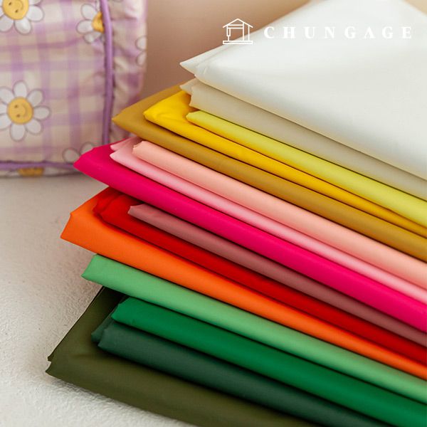 방수천 무지 방수원단 대폭 다후다 안감 폴리 33종 PU 우레탄 특수코팅 한마