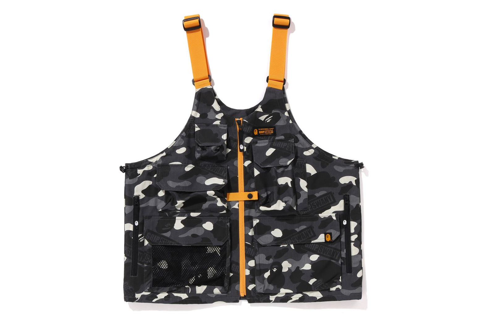 베이프 X GRIP SWANY 조끼 GR CAMO FIREPROOF GEAR BAG VEST 1K73-182-908 - 상세 이미지 2