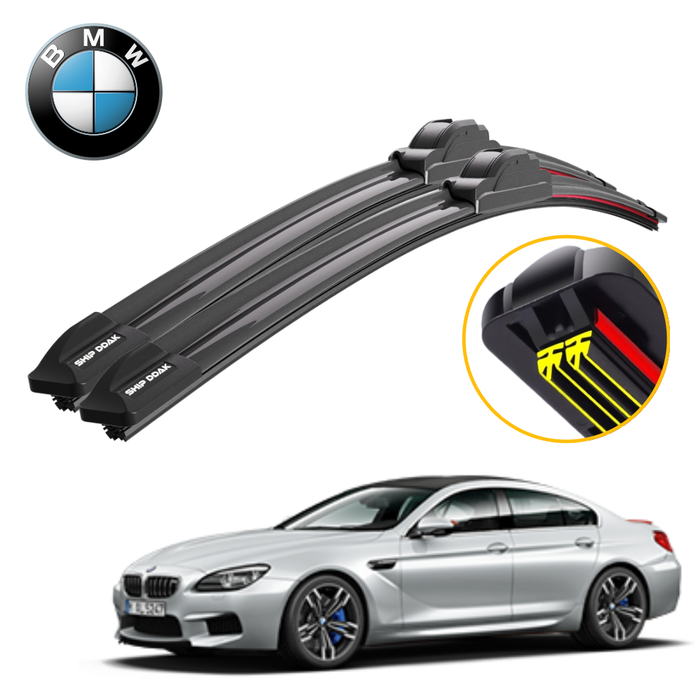1+1 쉽딱 BMW M6 전차종 트리플X2 하이브리드 와이퍼 블레이드 윈도우브러쉬 - 메인 이미지