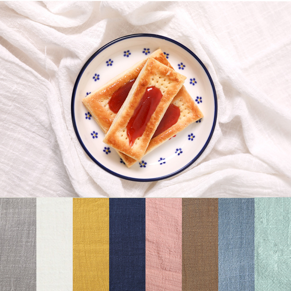 사진 촬영 배경지 배경천 제품 촬영용 소품 린넨 플레이트 커버 45X60cm