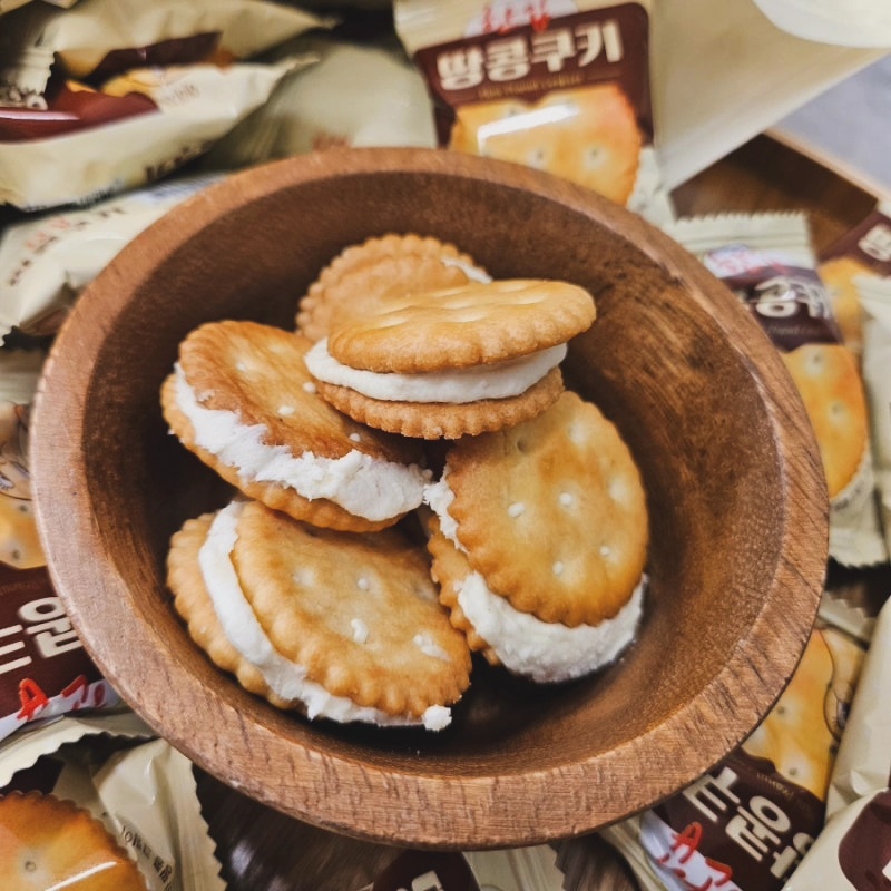 피넛버터 쿠키 1kg 대용량 쿠키 가성비 과자 답례품 추천 쿠키 리뷰