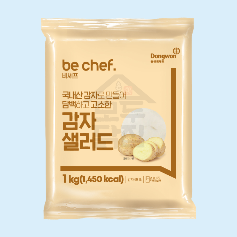 동원 홈푸드 비셰프 감자샐러드 1kg 단백하고 고소한맛 - 메인 이미지