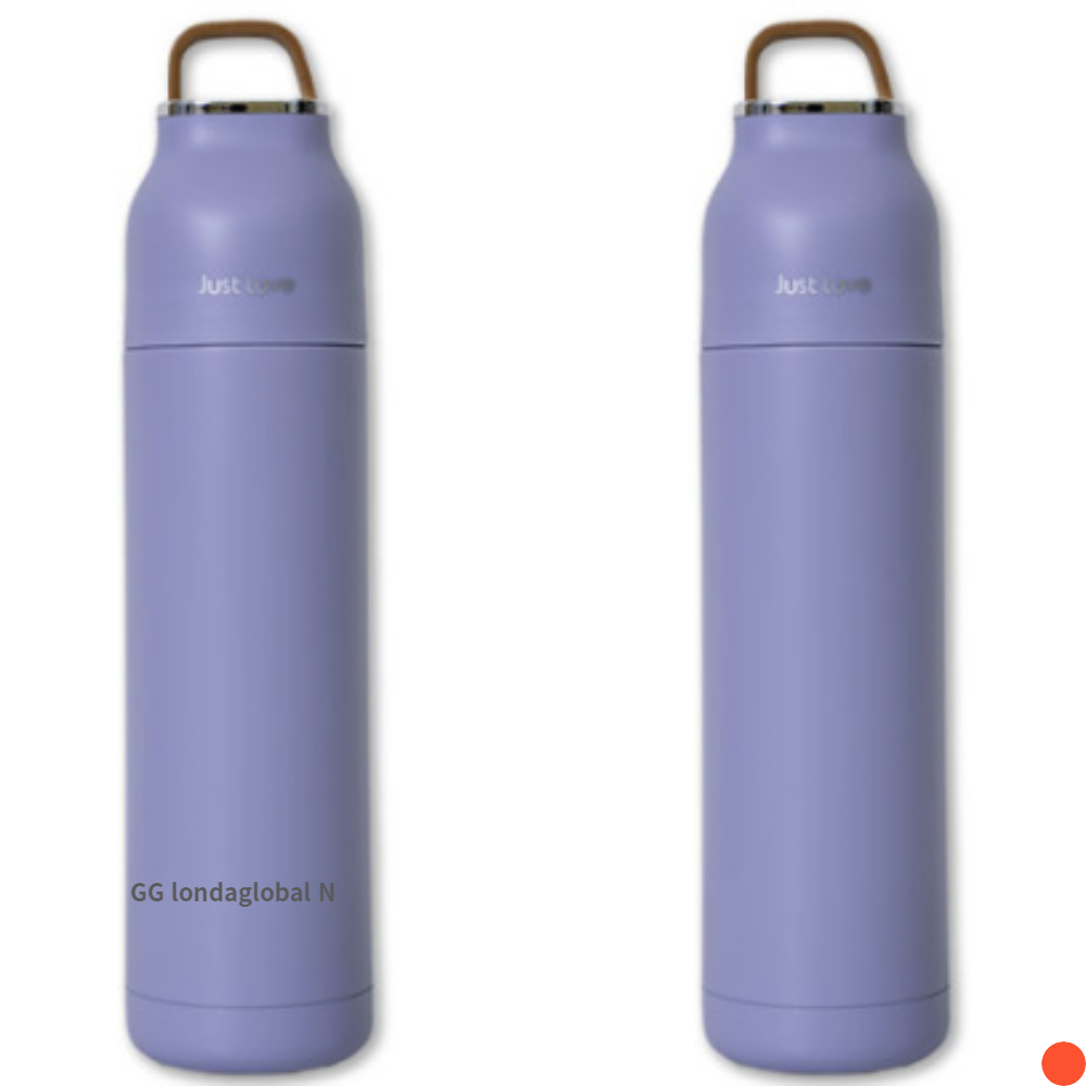 코누 가벼운 보온병 보냉병 물통 등산용 연보라 2개 : 이리와코리아