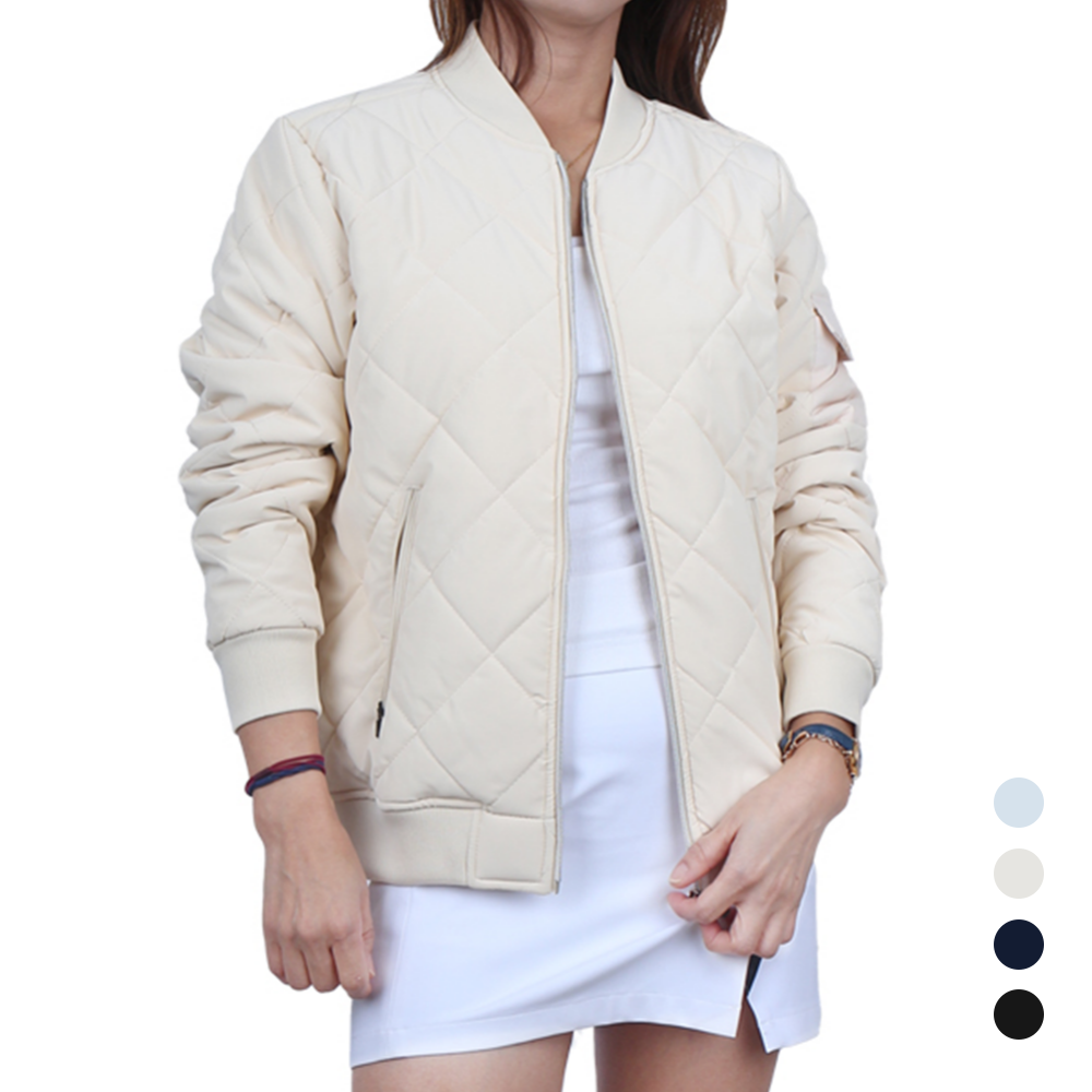 파크골프복장 여성 파크볼 골프 퀼팅 점퍼 패딩 잠바 재킷