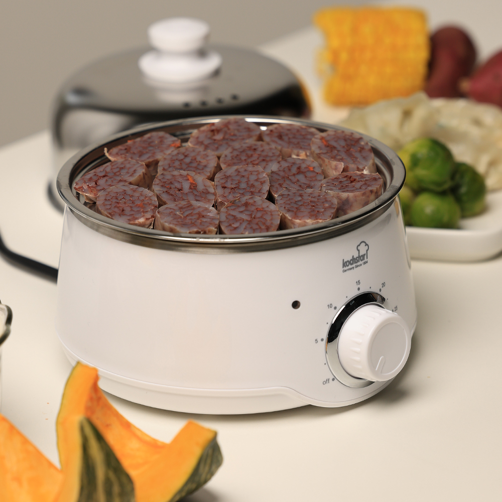 콕스타 전기 미니 스텐 계란찜기 에그쿠커 달걀 삶는 기계 NKTES-1000