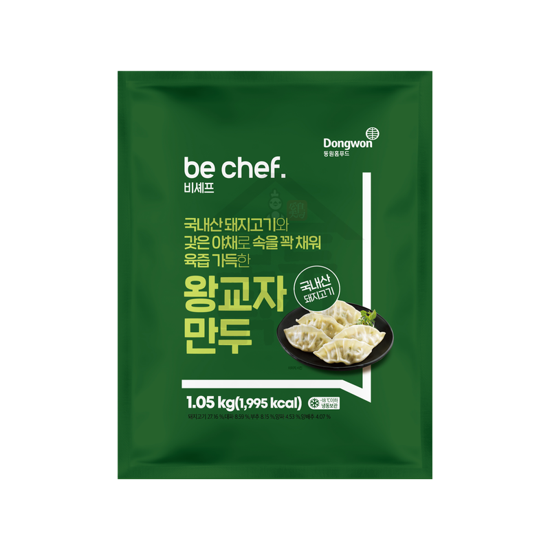 동원 홈푸드 비셰프 왕교자만두 1.05kg 육즙가득 냉동 - 상세 이미지 2