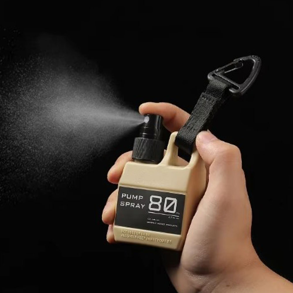캠핑 미니 스프레이통 80mL 모기기피제통 알코올 향수 소분 리필 펌프 용기 케이스 이미지 7