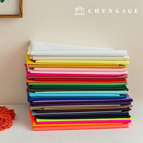 방수천 무지 방수원단 대폭 다후다 안감 폴리 33종 PU 우레탄 특수코팅 한마