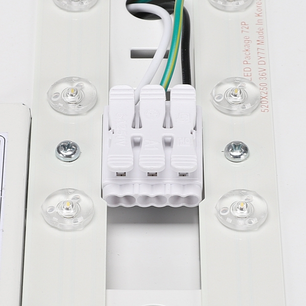 LED방등60W LED전등교체 작은방등 스퀘어 주광색 600mm - 상세 이미지 3