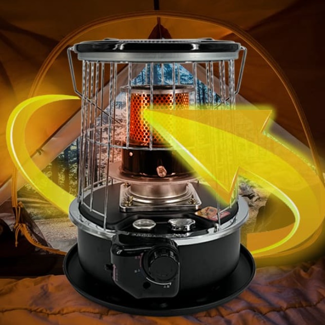 캠핑용 미니 등유 난로 사무실 로타리 난로 가정용 석유 난로