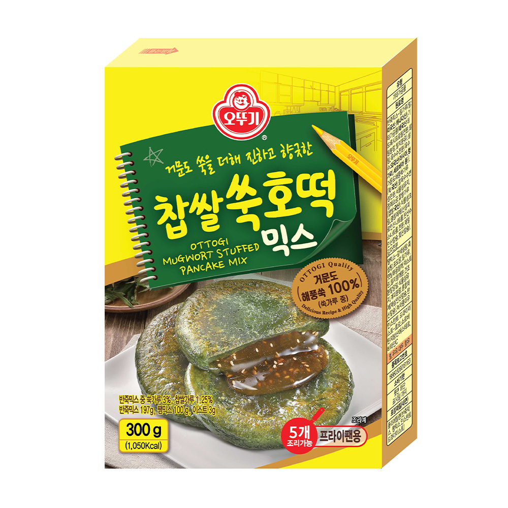 오뚜기 찹쌀쑥호떡믹스 300G - 상품 이미지