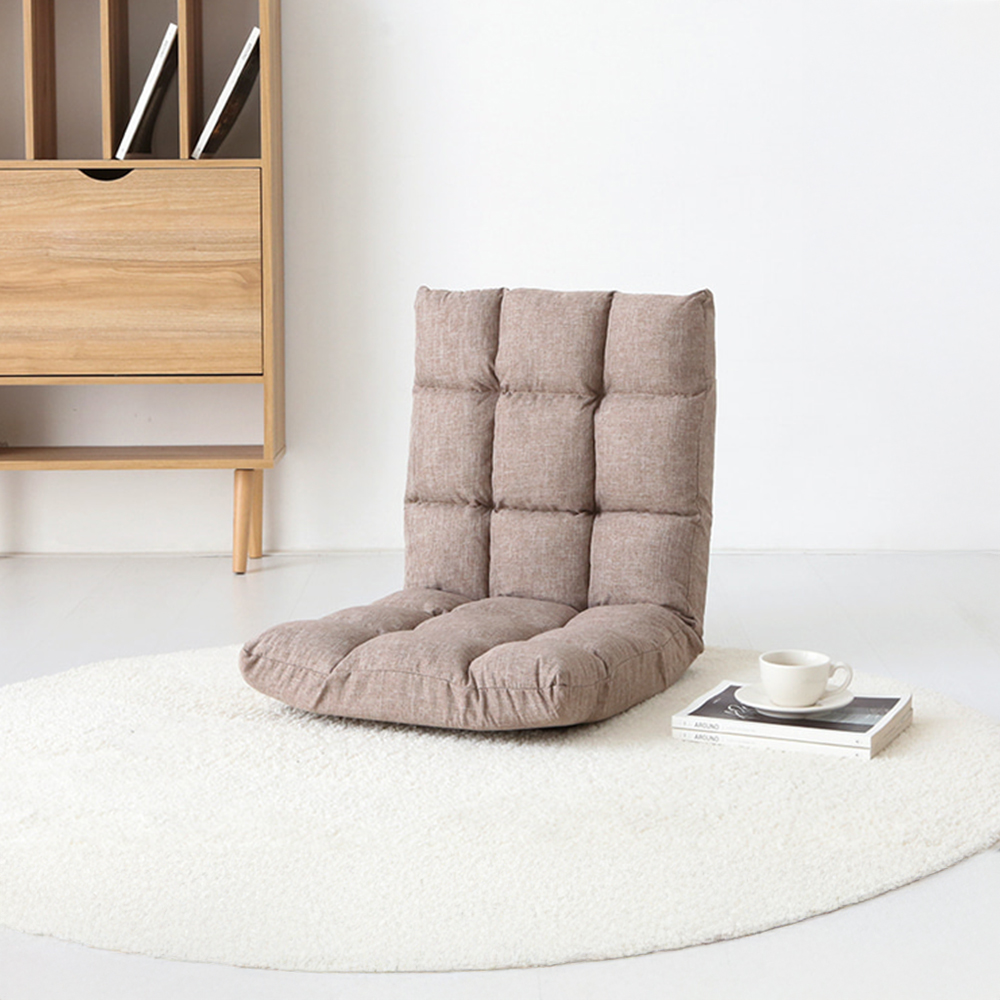 스누그 1인 좌식소파 B타입 브라운 9477.7486