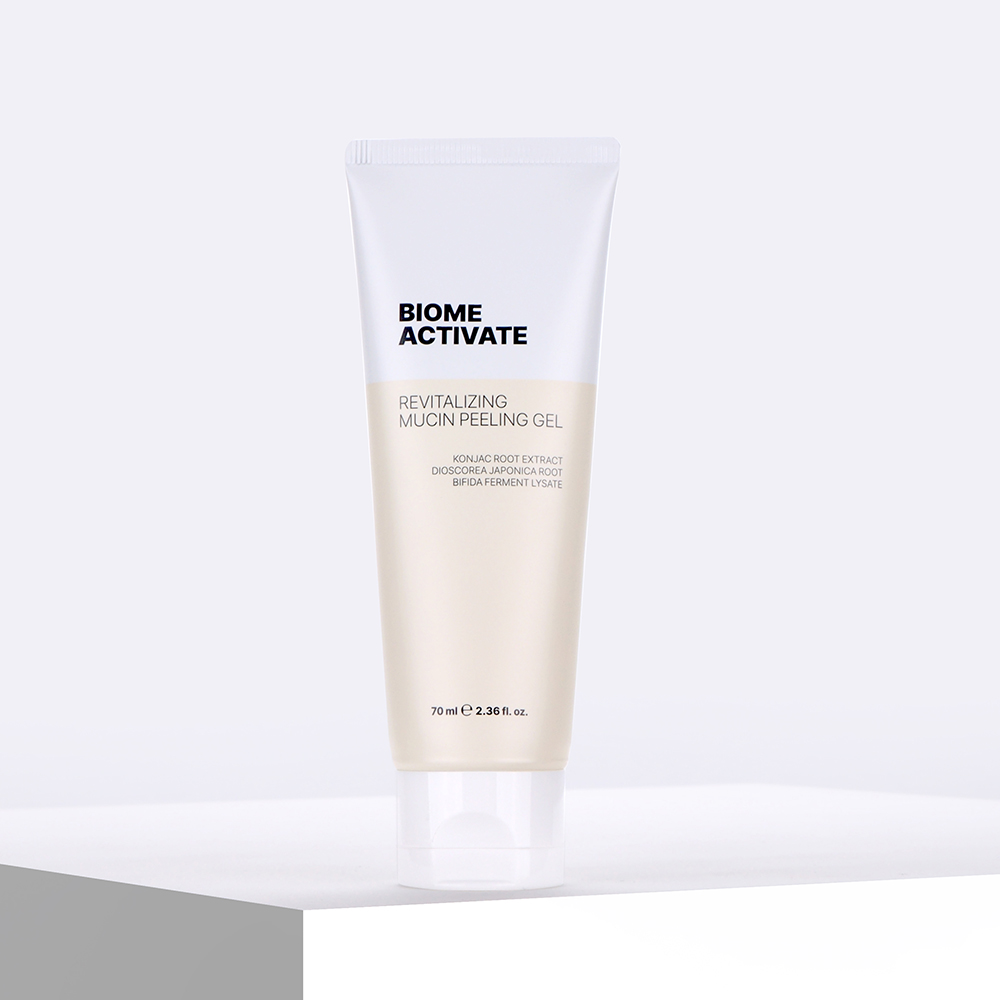 [바액] 리바이탈라이징 뮤신 필링젤 [70ml] 각질 노폐물제거 브라이트닝 고마쥬 때필링