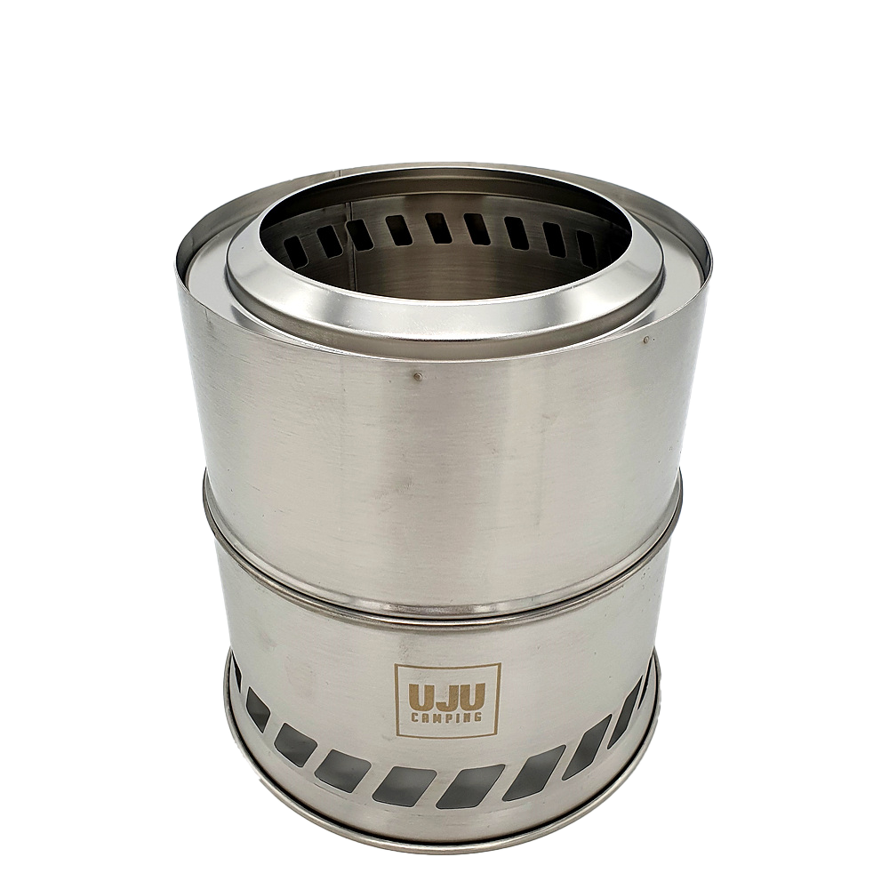 우주캠핑 파이어링 우드스토브 20 이중연소 화로대 캠핑 불멍 미니 화로