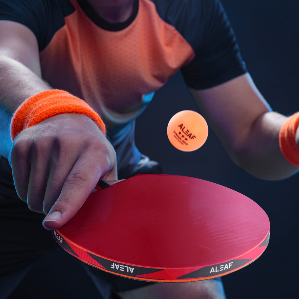 아리프 센슈얼 탁구라켓세트 라켓2개+공6개+파우치 쉐이크 FL 입문용 탁구채 탁구공