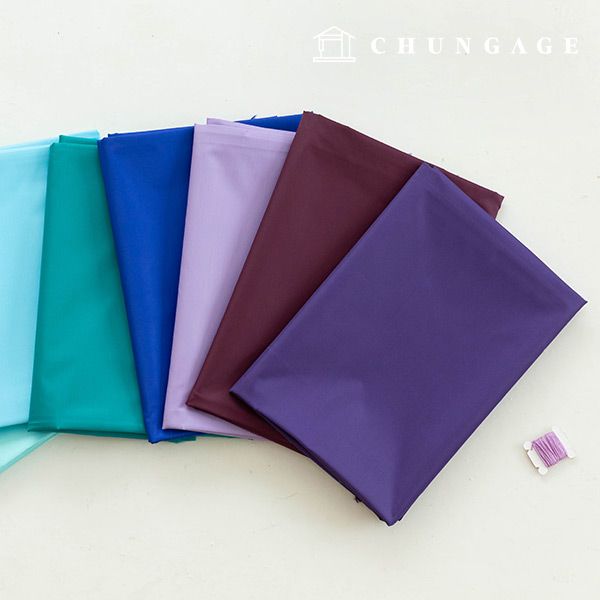 방수천 무지 방수원단 대폭 다후다 안감 폴리 33종 PU 우레탄 특수코팅 한마