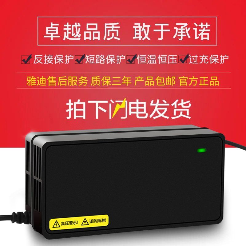 전기 자전거 자동차 배터리 충전기 48V12AH 60V20AH 72V20AH 48V12AH T형 범용 - 상세 이미지 5