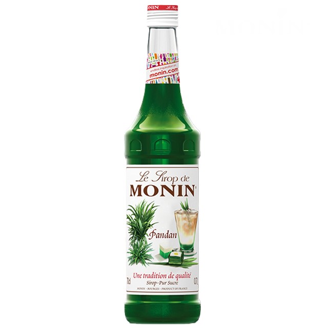 MONIN 모닌 판단 시럽 700ml 라떼 커피 Pandan 하이볼시럽 칵테일 코코넛 - 상품 이미지