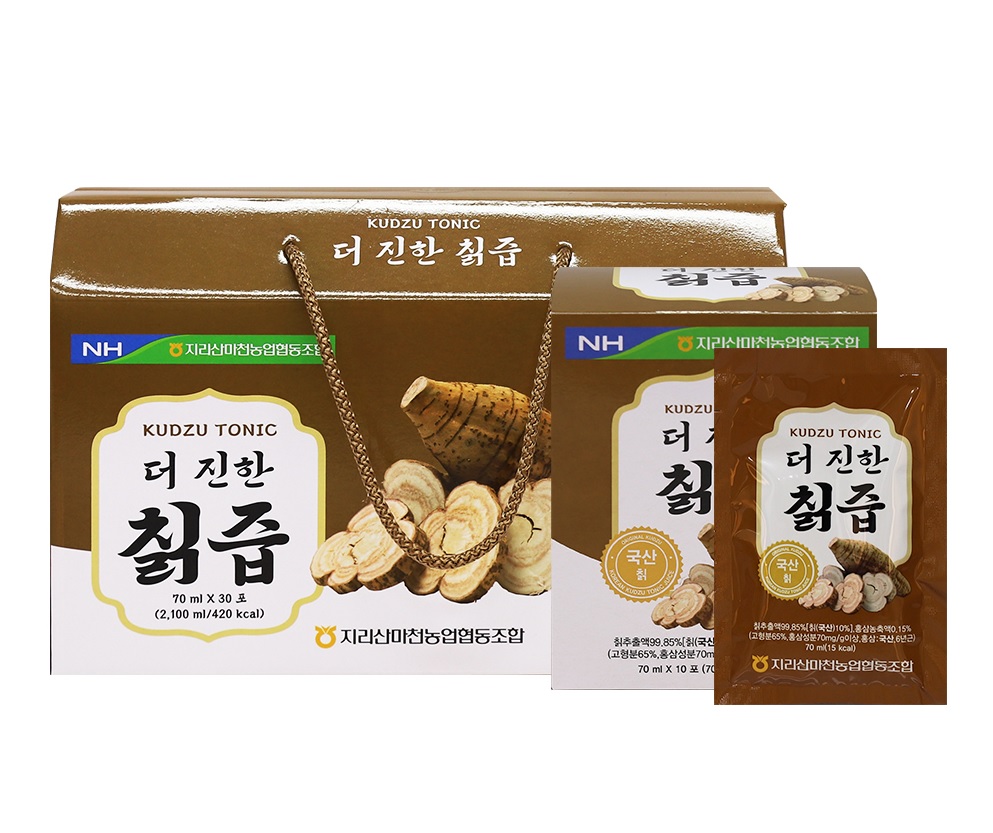 농협 더진한 칡즙 생칡즙 홍삼 칙 효능 국산