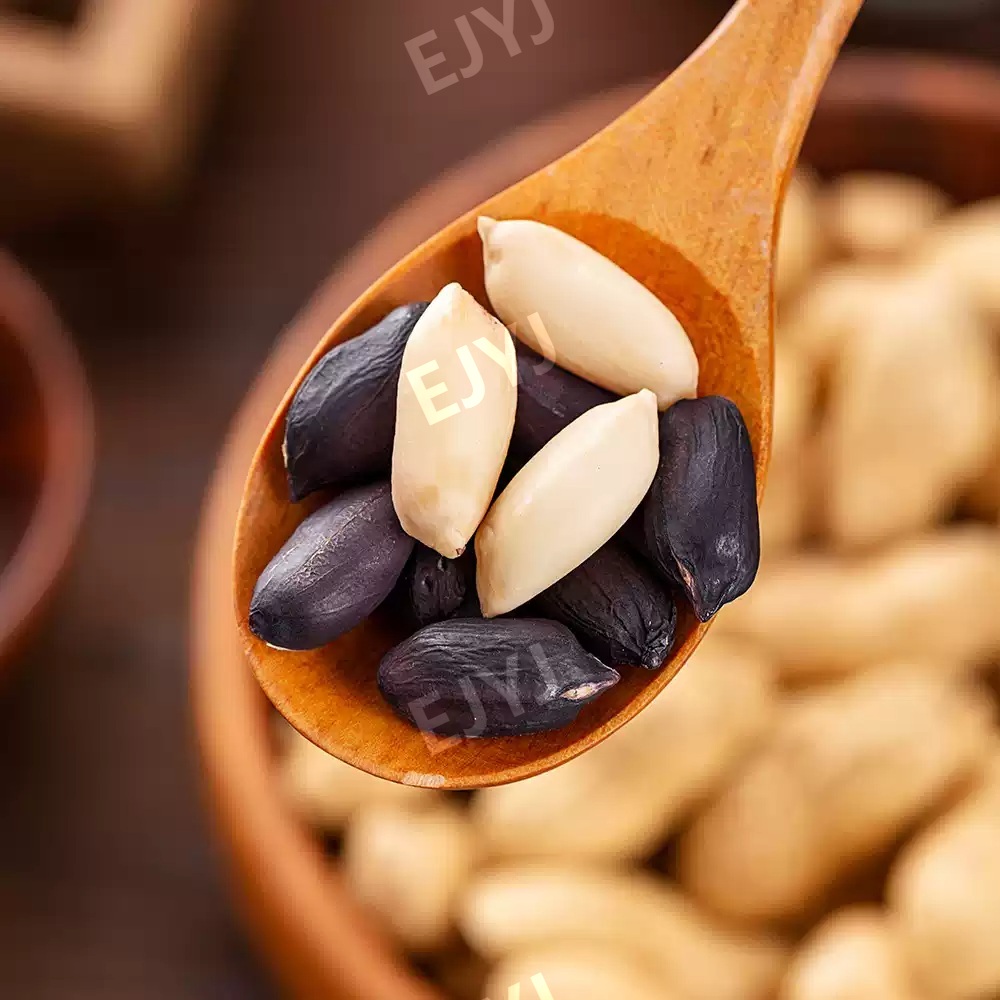 흑땅콩 자색땅콩 black peanut 검은 검정 땅콩 중국산 틱톡 인기 견과류 오리지널 익힌 흑땅콩 500g 1개 - 상세 이미지 3
