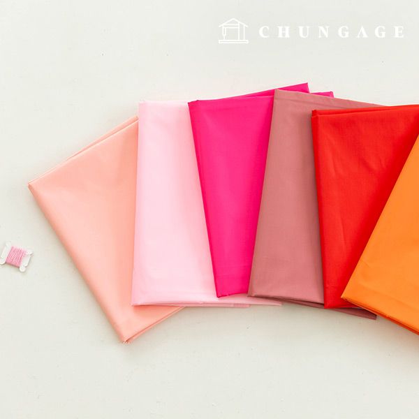 방수천 무지 방수원단 대폭 다후다 안감 폴리 33종 PU 우레탄 특수코팅 한마