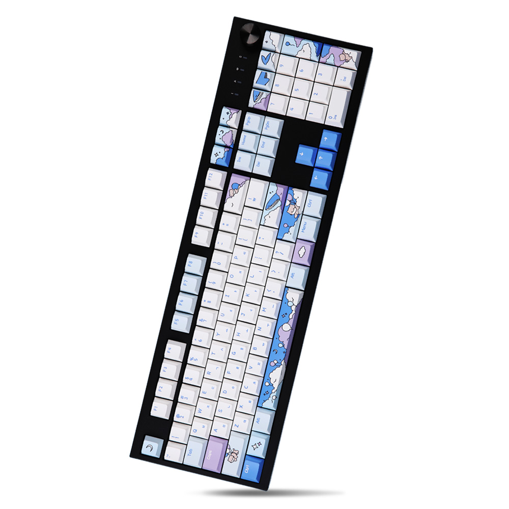 가츠 X504프로 블랙 무소음 아이 패드 폰 갤럭시 탭 유 무선 블루투스 커스텀 기계식 키보드