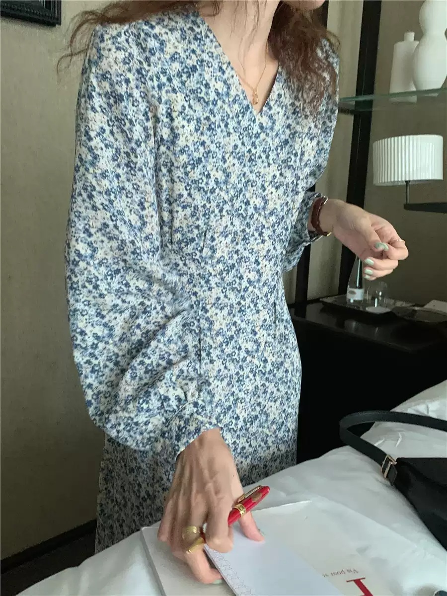 동네멋집2 7화 한혜진 원피스 플라워 슬림핏 의상 옷 패션 - 상세 이미지 3