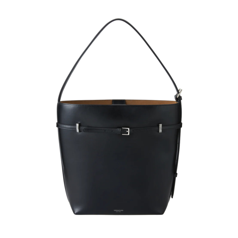 VERAFIED NEWYORK Belted Tote Bag] 베라피드 뉴욕 레더 가죽 벨트