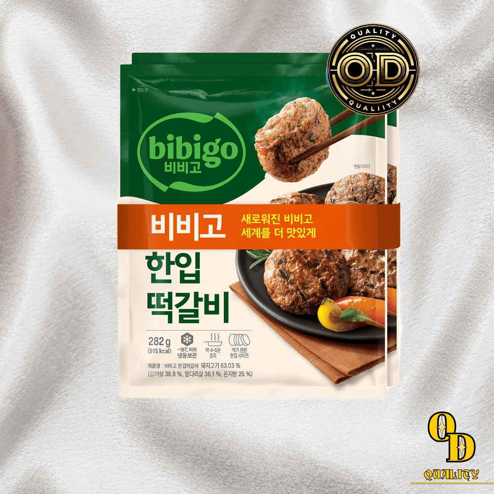 비비고 한입떡갈비 냉동떡갈비 282g 2개 : 오더퀄리티