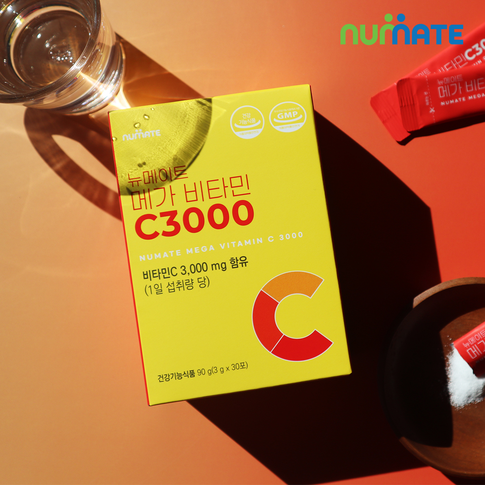 뉴메이트 메가 비타민C 3000 30포, 6개 - 상세 이미지 2