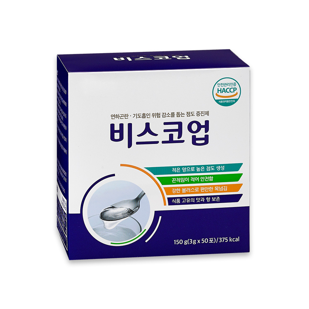 [본사] 비스코업 연하곤란 점도증진제 연하제 3g x 50포 150g, 1개 제품 이미지