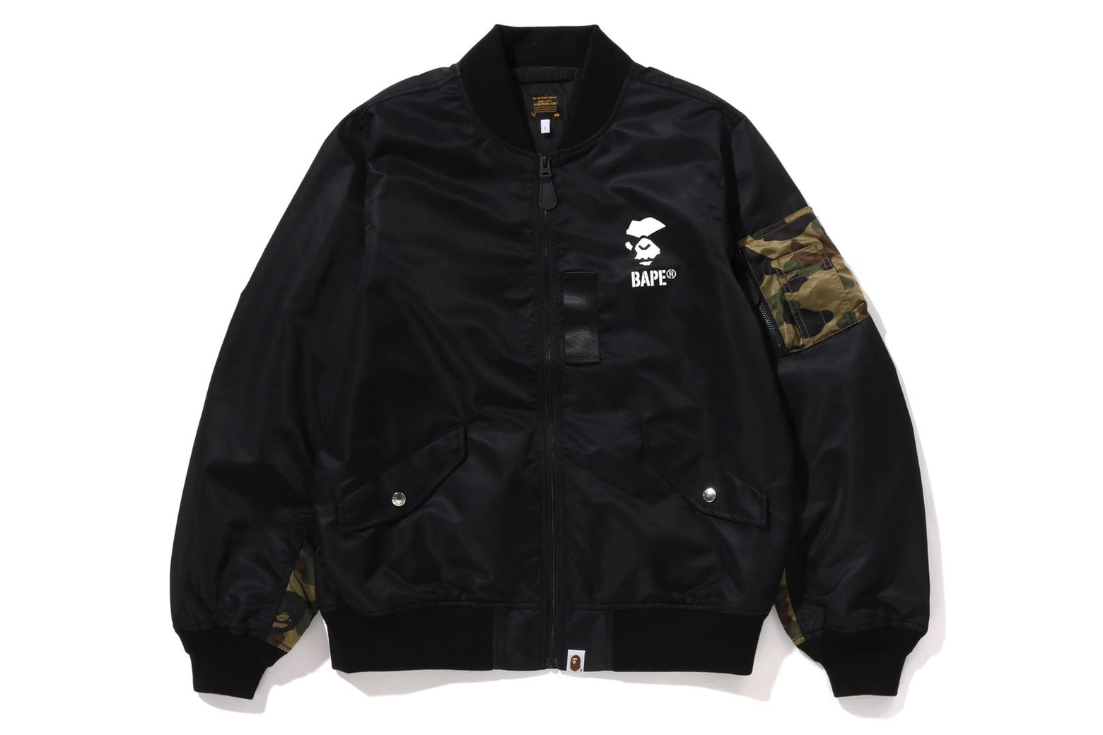 베이프 자켓 1ST CAMO BOMBER JACKET 1K80-140-006 - 상세 이미지 3
