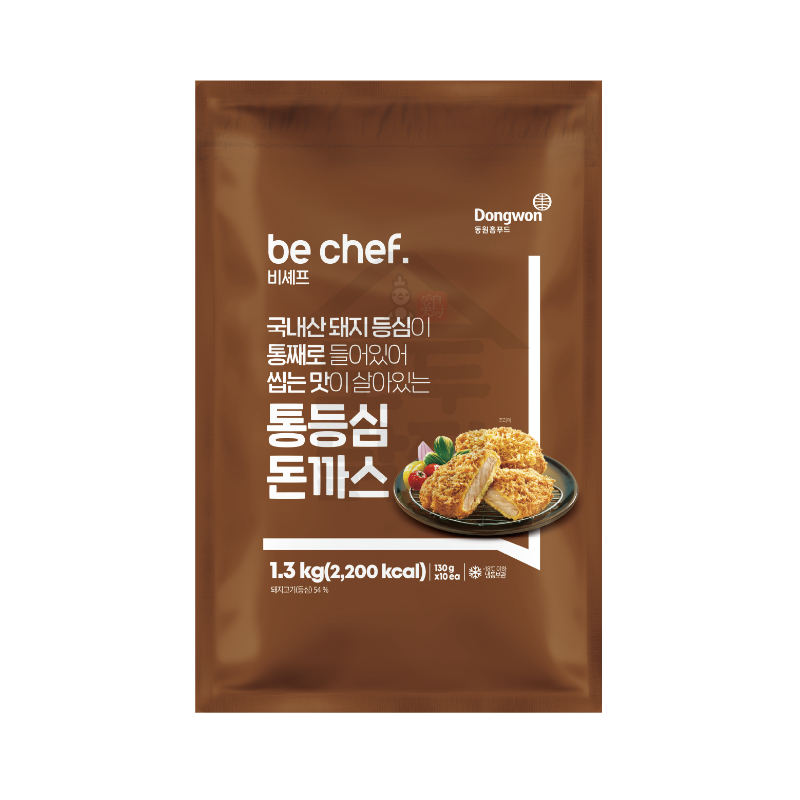동원 홈푸드 비셰프 통등심돈까스 1.3kgx6봉지 BOX - 상세 이미지 2