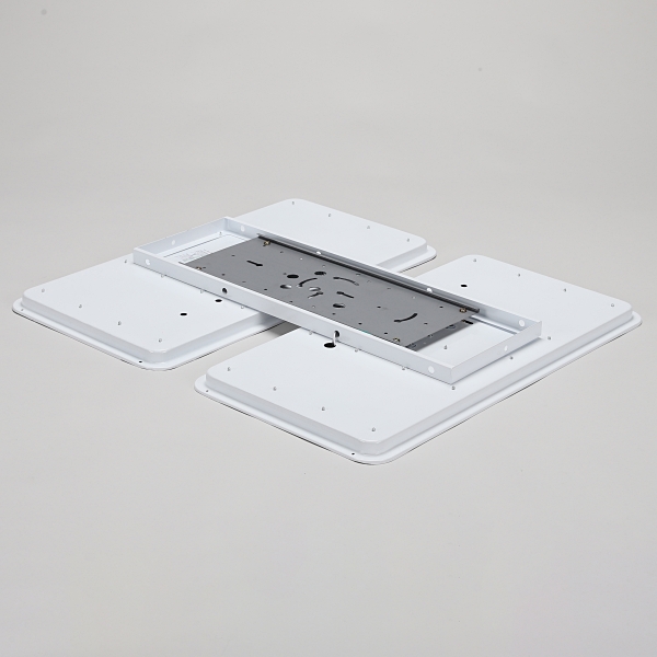 국산LED거실등 LED전등교체 아트사각 100W 주광색 730x650mm - 상세 이미지 2