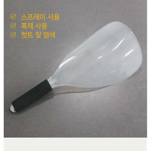 미용실 페이스 쉴드 미용실 얼굴 가리개 스프레이 마스크 페이스필름 - 상세 이미지 4