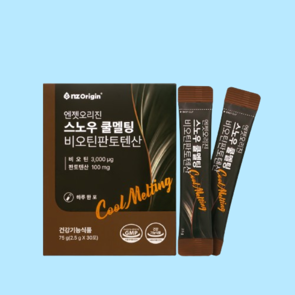엔젯오리진 비오틴 가루 고함량 판토텐산 스틱 - 상품 이미지