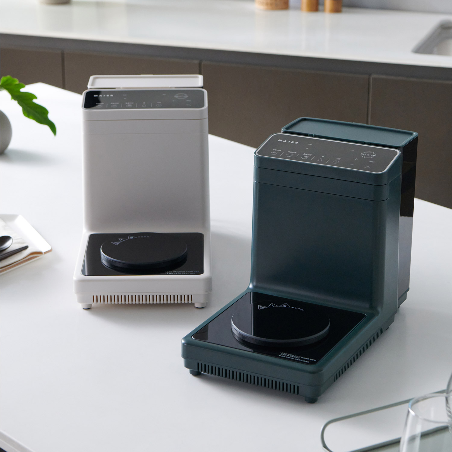 [마이어] 즉석 한강 라면 조리기 (Maier ez100) 라면 끓이는 기계 신애라 가정용 캠핑 멀티 쿠커 미우새