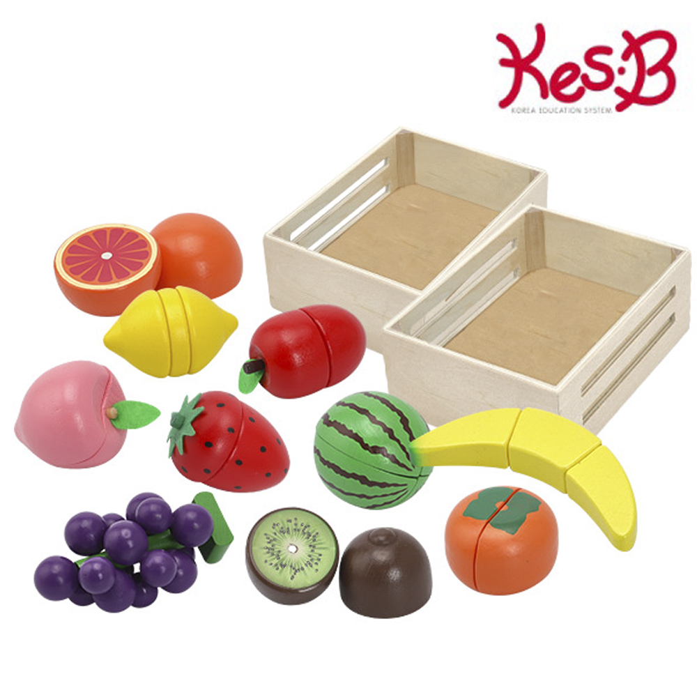 원목 과일자르기 장난감 빅토리아 과일파티 싹둑 썰기 주방놀이