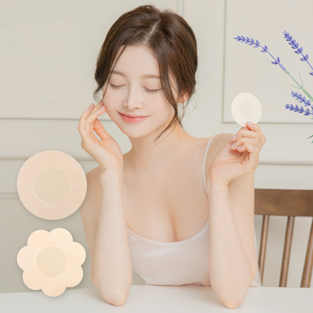 시크릿 니플밴드 일회용 패브릭 남자 여자 니플패치 유두가리개 - 상품 이미지