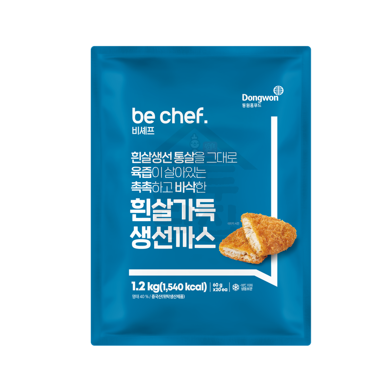 동원 홈푸드 비셰프 흰살가득 생선까스 1.2kg (60gx20개입) - 상세 이미지 2