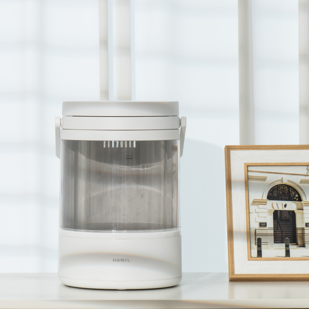 [A급 리퍼] 한일 유리 온열 물멍 아기가습기 유아 스팀 스텐 가열식 가습기