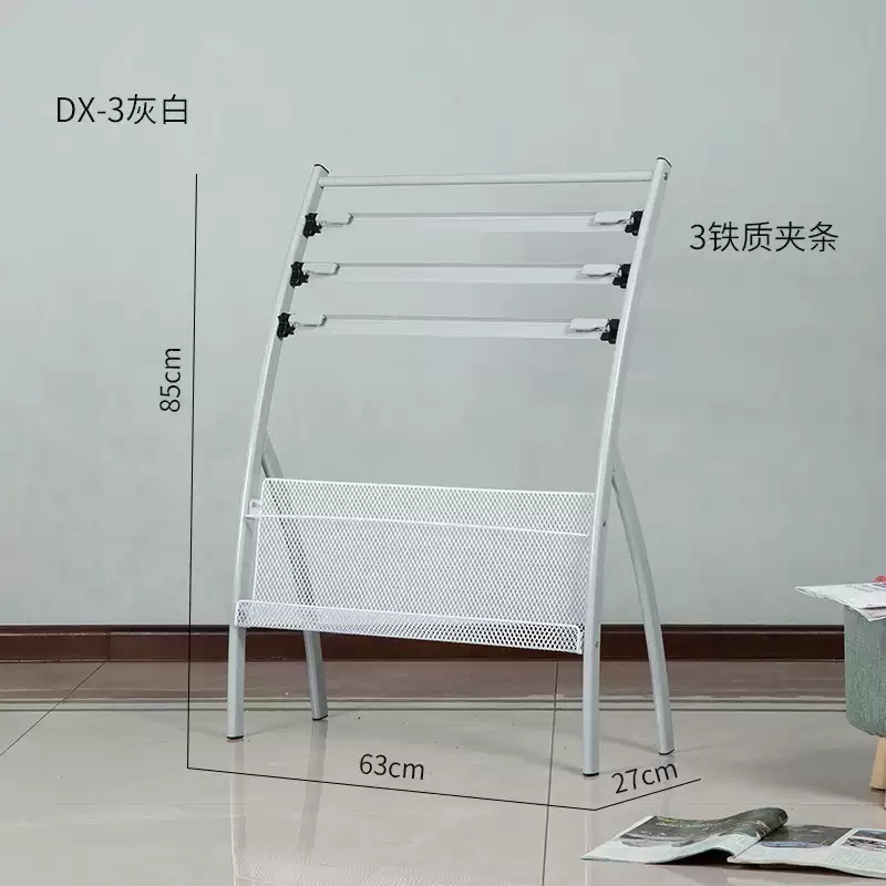 신문가판대 전단지 팜플렛 매거진랙 철제 거치대 책꽂이 잡지꽂이 잡지 선반 - 상세 이미지 4