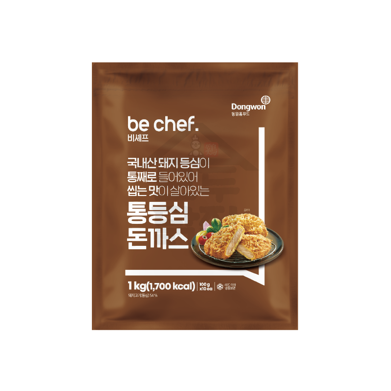 동원 홈푸드 비셰프 통등심돈까스 1kg - 상품 이미지