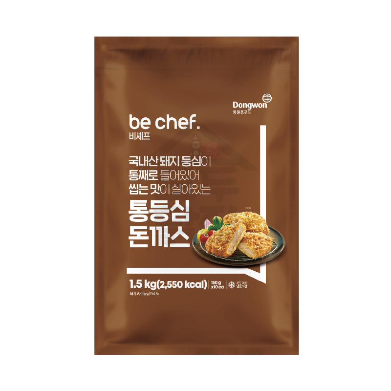동원 홈푸드 비셰프 통등심돈까스 1.5kgx6봉지 BOX 대용량 - 상세 이미지 2