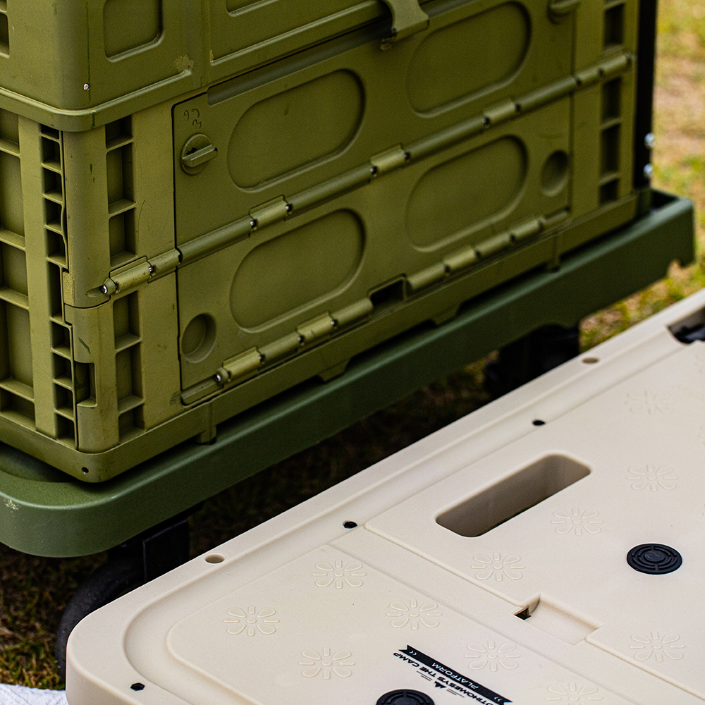 로티캠프 웨건 캠핑 카트 폴딩 접이식 캐리어 수레 FW-99FBC+ECB SET