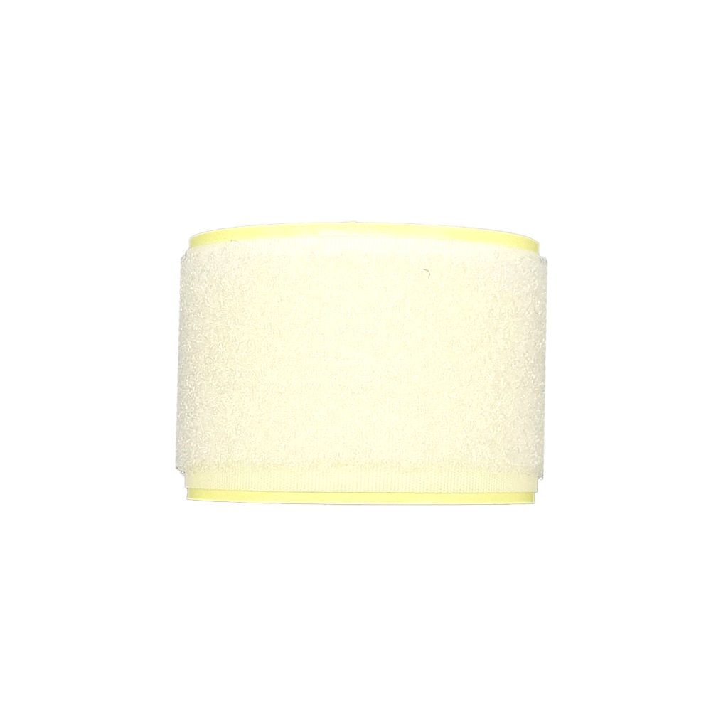 폭 3.8cm 국산 강력 접착벨크로 찍찍이 양면테이프 흰색 거칠이 까슬이 1미터 이미지 3