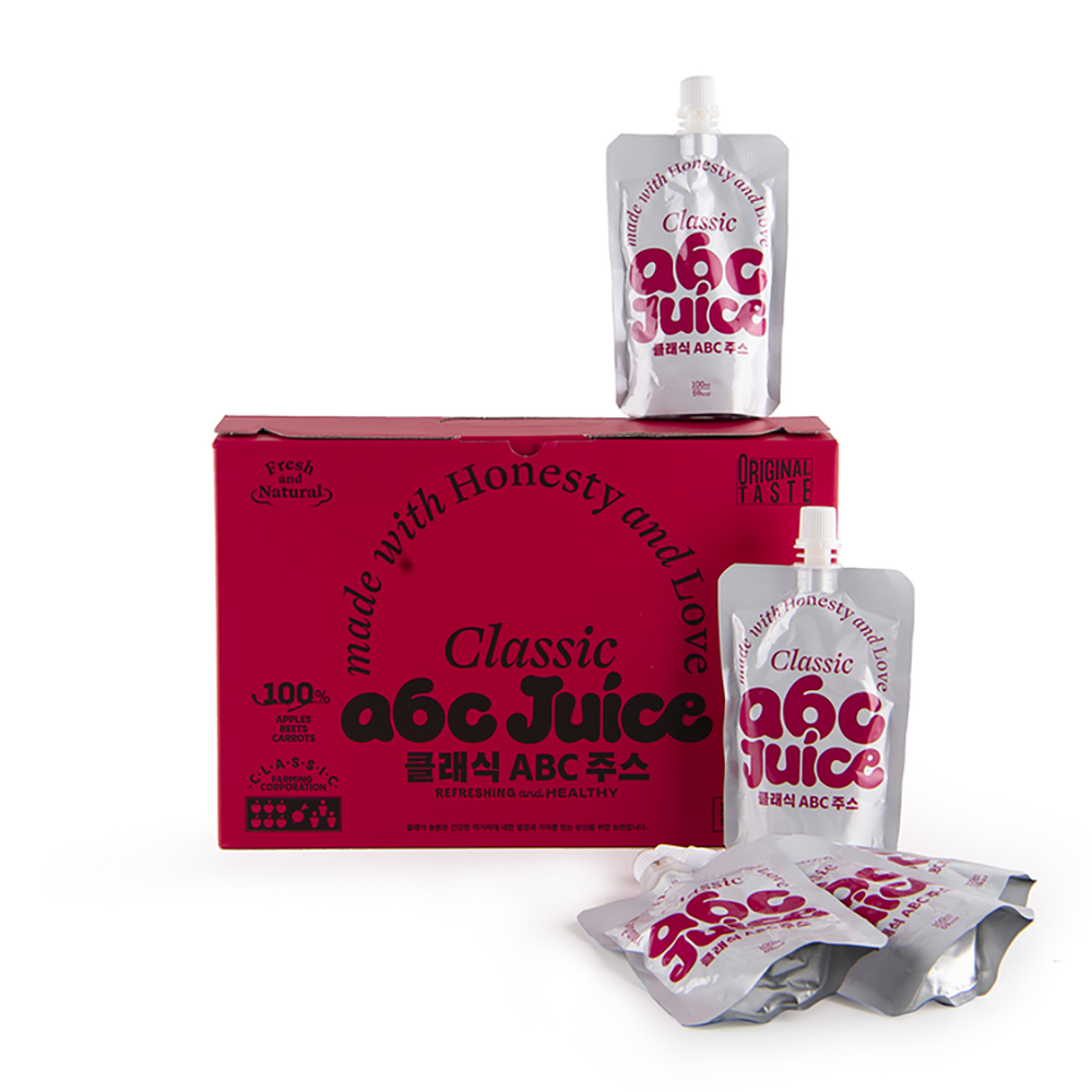 (클래식농원)농부가 만든 국내산 ABC쥬스 100ml 40개입 NFC 착즙 - 상세 이미지 5