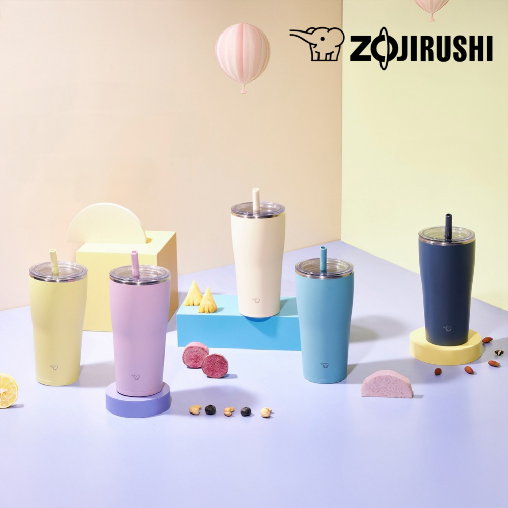 조지루시 텀블러 빨대 스트로우 마호병 코끼리 대용량 차량용 보온병 보냉 720ml